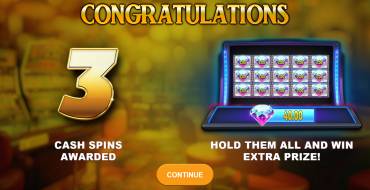 Diamond Bounty 7s Hold and Win: Free spins and/or respins