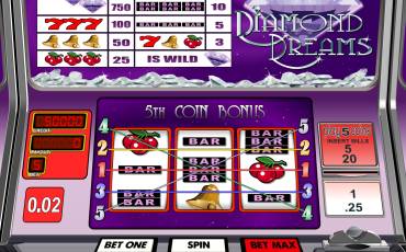 Diamond dreams slot (Canada)