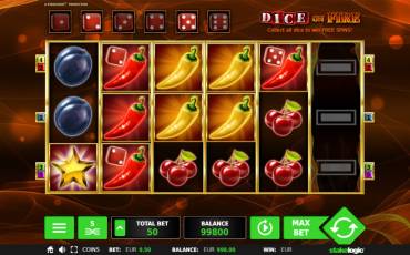 Dice on Fire slot (Canada)