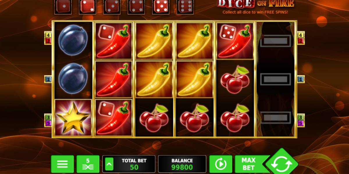 Dice on Fire slot (Canada)