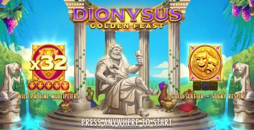 Dionysus Golden Feast: Slot machine