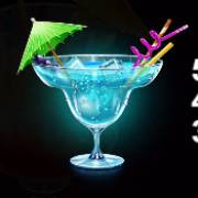 Disco Lady: Blue cocktail