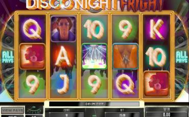 Disco Night Fright slot (Canada)