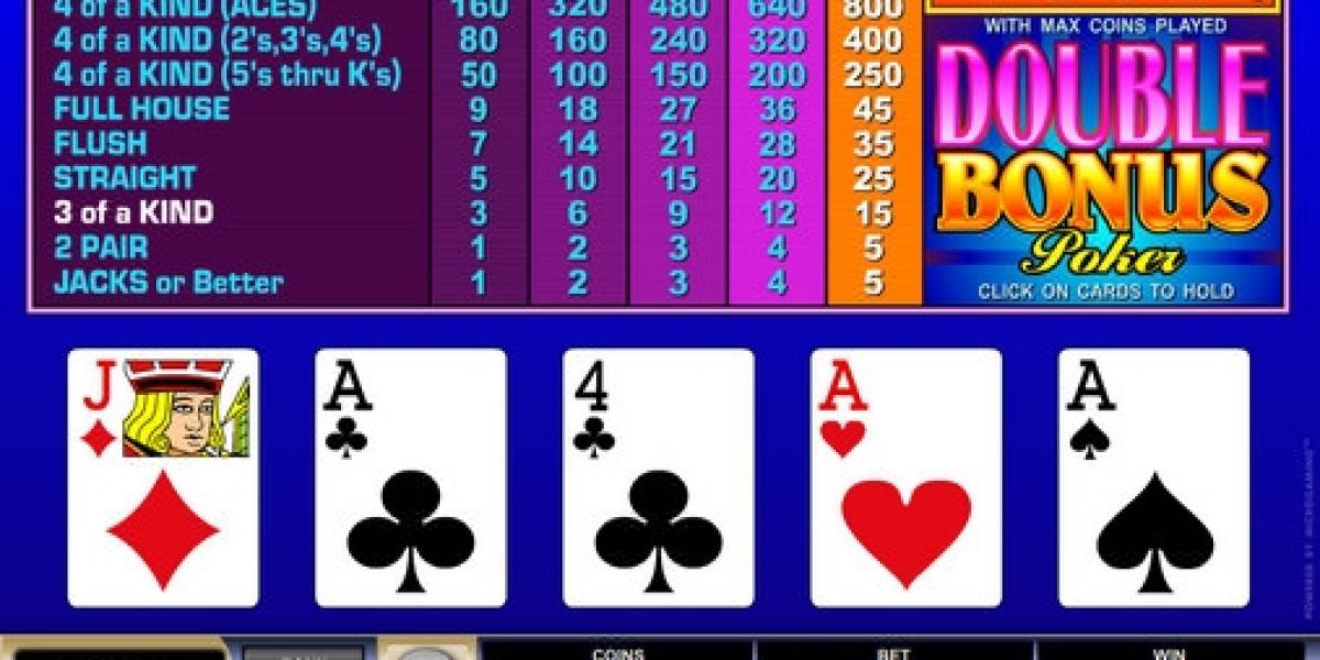 Double Bonus Poker online