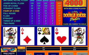 Double Joker Poker online