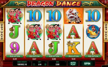 Dragon Dance slot (Canada)