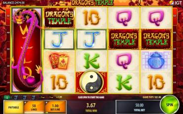 Dragons Temple slot