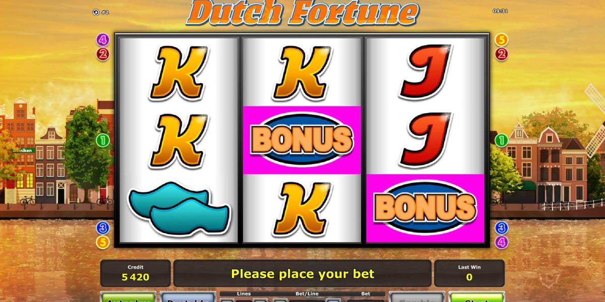 Dutch Fortune slot (Canada)