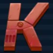 K symbol in Captain Xenos Earth Adventure slot