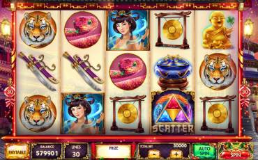 Eastern Goddesses slot (Canada)