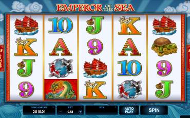 Emperor of the Sea slot (Canada)