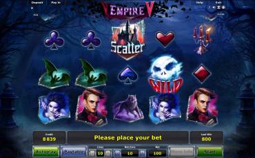 Empire V slot (Canada)