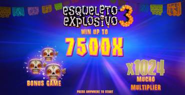 Esqueleto Explosivo 3: Slot machine