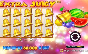 Extra Juicy slot (Canada)