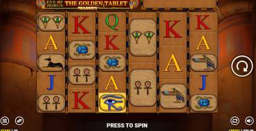 Eye of Horus: The Golden Tablet Megaways: Slot machine