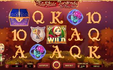 Fairytale Legends: Red Riding Hood slot (Canada)