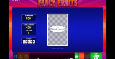 Fancy Fruits: Bonus game 1