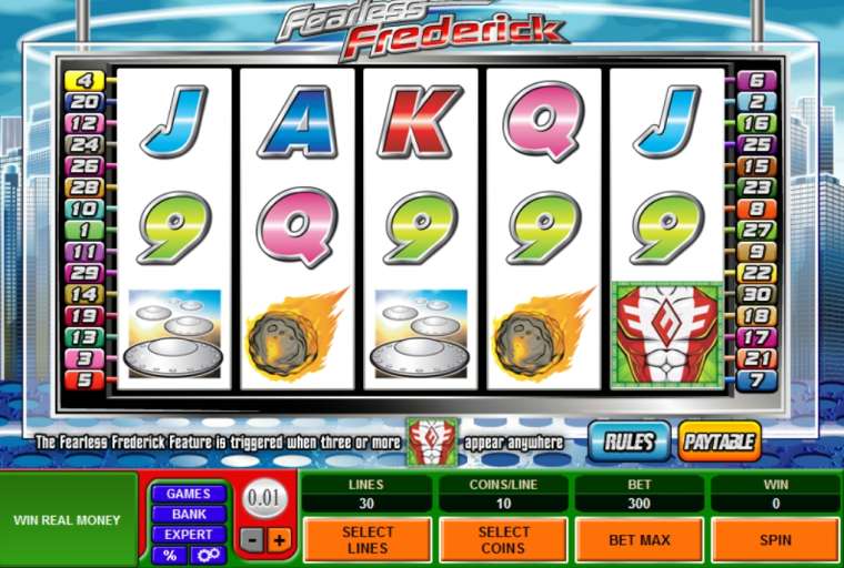 Play Fearless Frederick slot CA