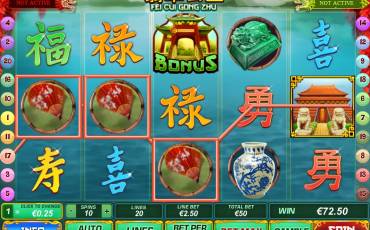 Fei Cui Gong Zhu slot (Canada)