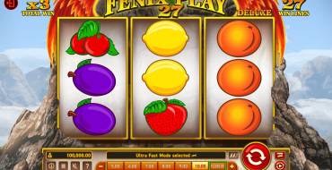 Fenix Play 27 Deluxe: Slot machine