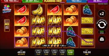 Flaming Hot Extreme: Winnings