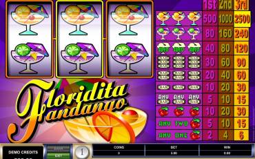 Floridita Fandango slot (Canada)