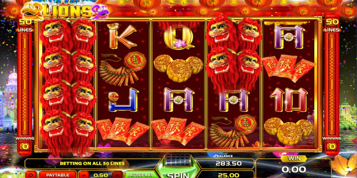 Fortune Lions slot (Canada)