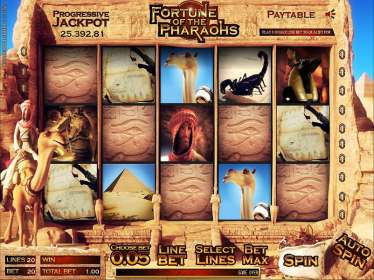 Fortune of the Pharaohs by Sheriff Gaming CA