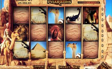 Fortune of the Pharaohs slot (Canada)