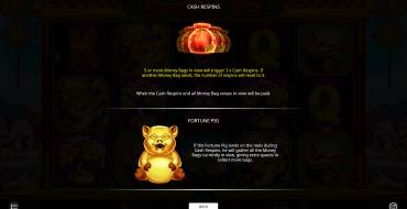 Fortune Pig: Bonuses