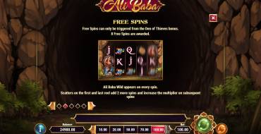 Fortunes of Ali Baba: Freespins