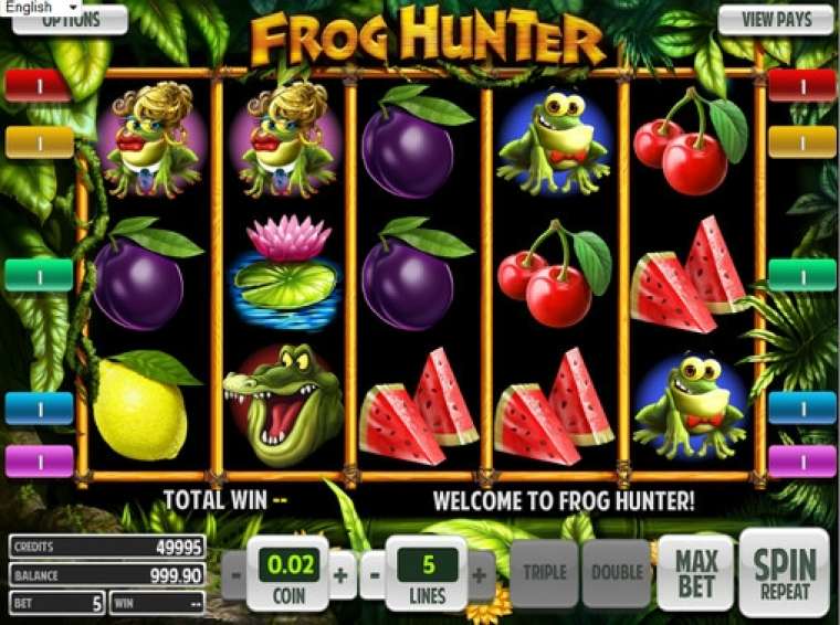 Play Frog Hunter slot CA