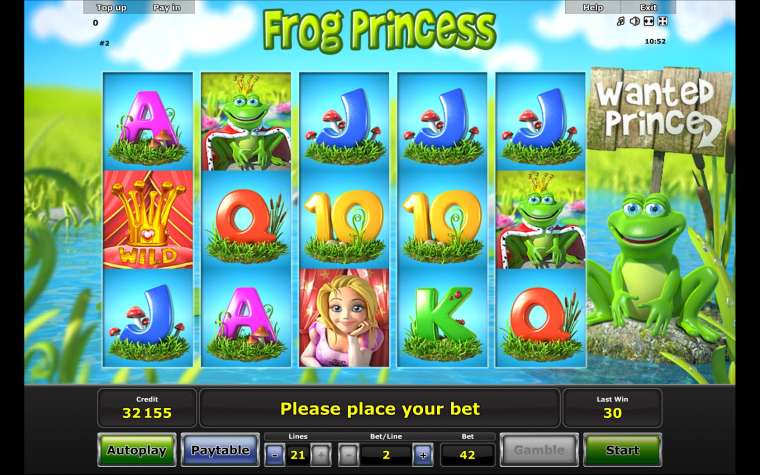 Play Frog Princess slot CA