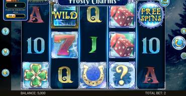 Frosty Charms: Slot machine