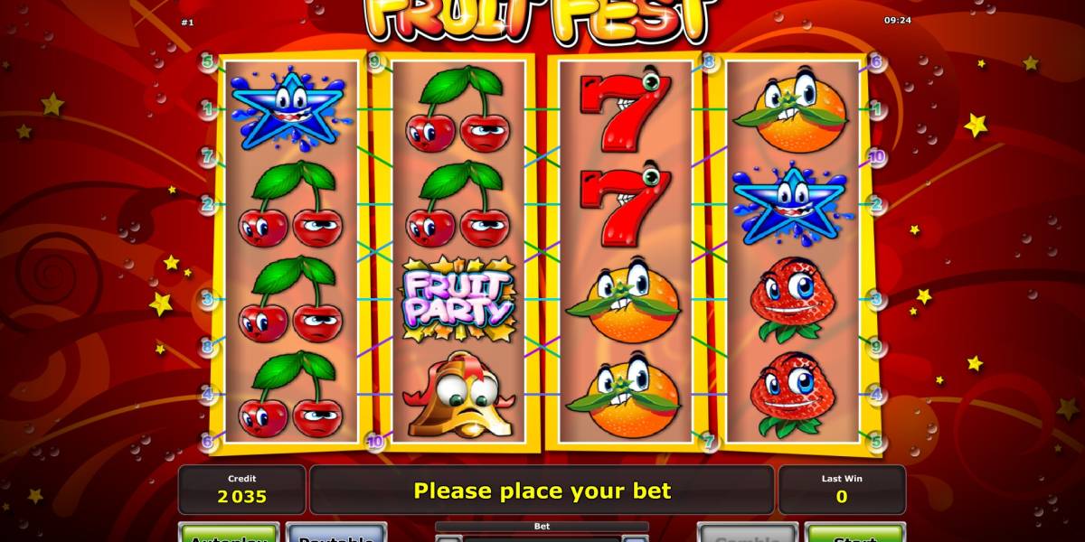 Fruit Fest slot (Canada)