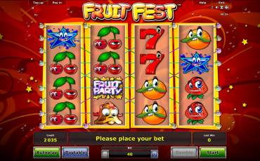 Fruit Fest slot (Canada)