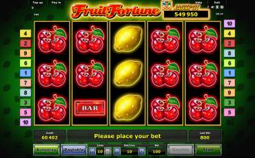 Fruit Fortune slot (Canada)