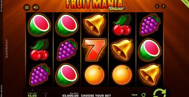 Fruit Mania Deluxe: Slot machine