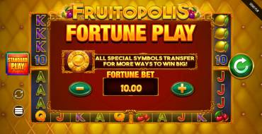 Fruitopolis Fortune: Bonus