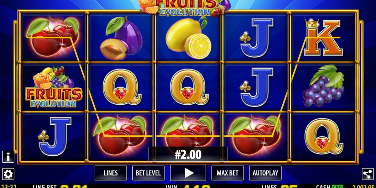 Fruits Evolution slot (Canada)