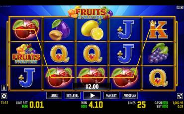 Fruits Evolution slot (Canada)