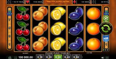 Fruits Kingdom: Slot machine