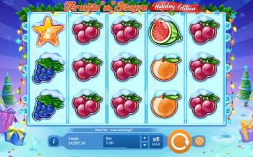 Fruits ‘n’ Stars: Holiday Edition slot (Canada)