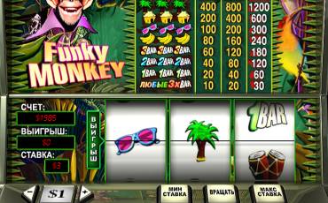 Funky Monkey slot (Canada)