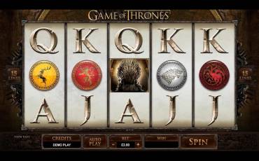 Game of Thrones slot (Canada)