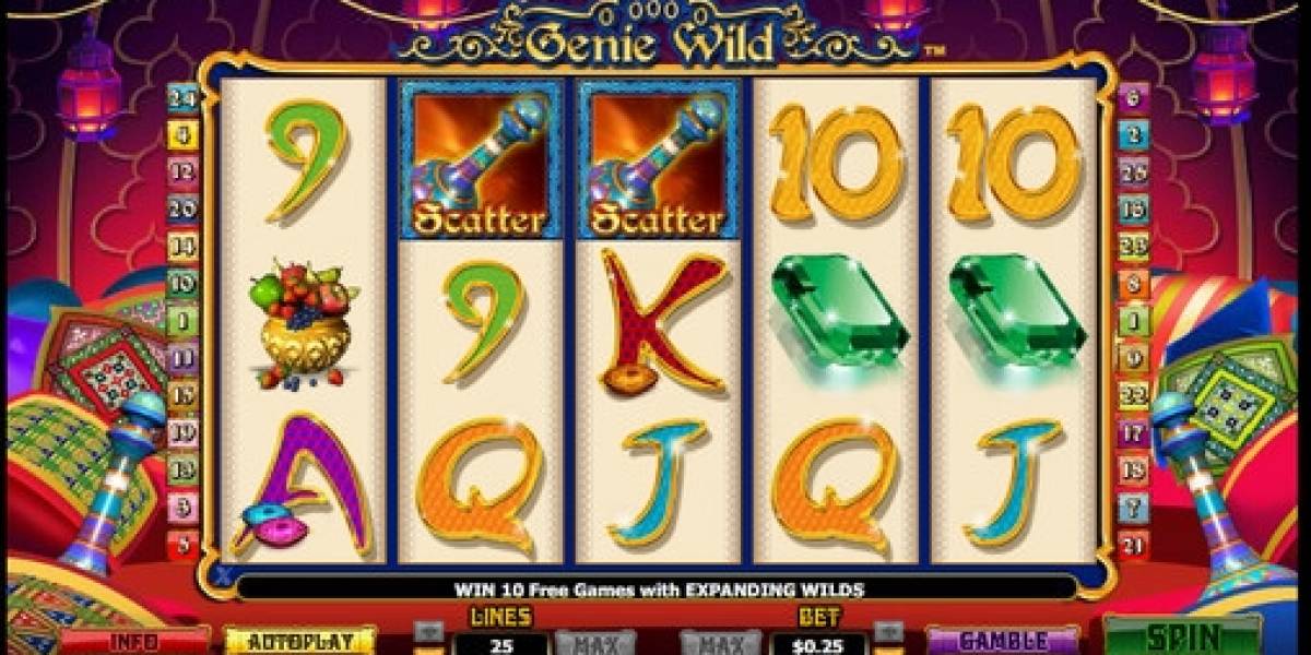 Genie Wild slot (Canada)