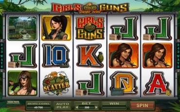 Girls with Guns: Jungle Heat slot (Canada)