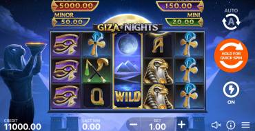 Giza Nights: Hold and Win: Slot machine