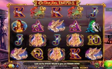 Glorious Empire slot (Canada)