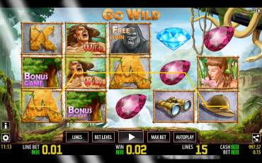 Go Wild slot (Canada)